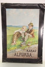 Grosses Antikes Werbeschild