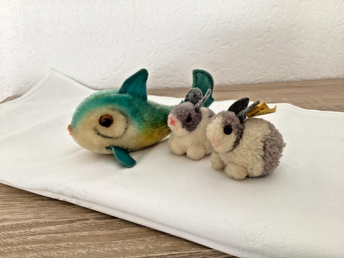Alte steiff tiere 1 - 3,