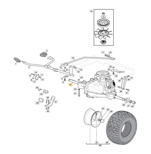 Originale hydrostatik getriebe - hydrostatik,