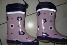 Mädchen warme  Regenstiefel Gr.25 " Tchibo"