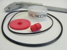 Reparatursatz für GRUNDIG RR1040 RR1020 RR940 RR900 RR800 Riemen und Zahnräder