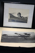 2 x großes original Foto Heinkel He 51-Doppeldecker-Jagdflugzeug