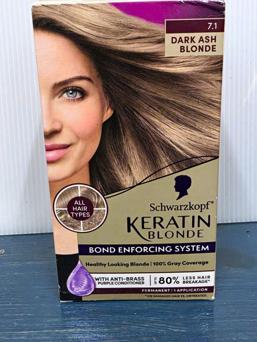 Schwarzkopf keratin blonde 1 - blonde, 7.1