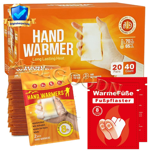 100 paar handwärmer - paar,