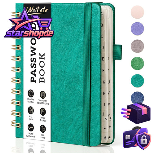 Spiral passwort buch - passwort,