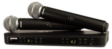B-WARE Shure BLX288/SM58 Combo T11 Dual Funksystem 2x Mikrofon Doppelempfänger