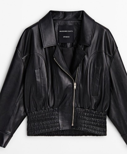 Massimo dutti lederjacke - dutti,,