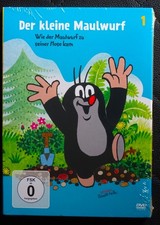 Der kleine Maulwurf Teil 1, 5 Zeichentrickfilme auf dieser DVD, Originalverpackt