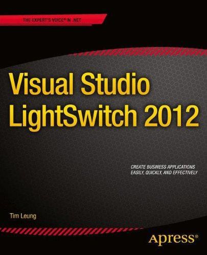 Visual studio lightswitch 2012 - visual,