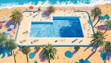 Drohnen Blick Pool Beach Mid