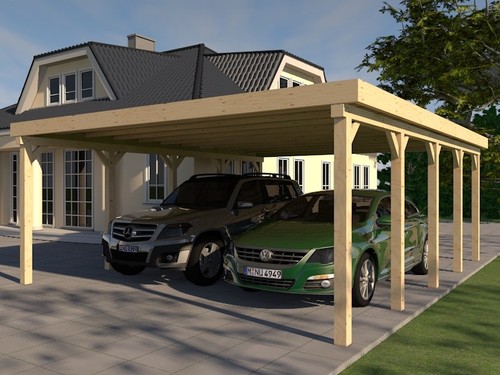 Carport flachdach montreal - flachdach,