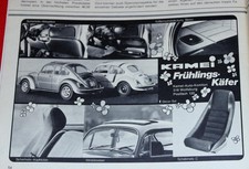 VW SP2 ! Käfer KAMEI Tuning Empi Werbungen IMP Karmann Buggy K 70 GF 1972 03