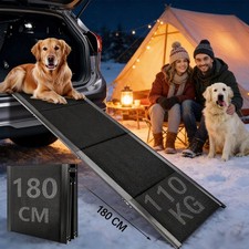 180 cm Hunderampe Auto