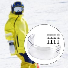 Hockey-Helm-Visier, klar