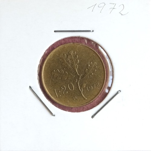 Lire italien 1972 - 20,