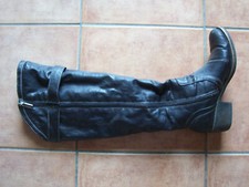 S. Oliver Overknees Gr. 37  schwarz