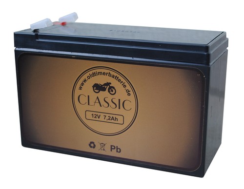 Gel batterie wie aka 12v - batterie, 7,2ah