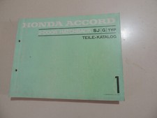 Werkstatthandbuch  Teile Ersatzteil Katalog Honda Accord Hatchback SJ 1979-1981