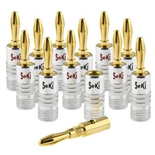 12x SeKi Bananenstecker 4mm