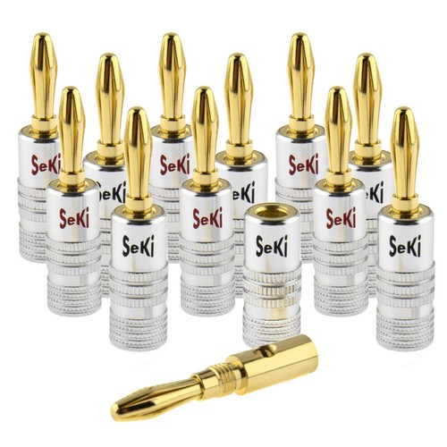 12x seki bananenstecker - seki,