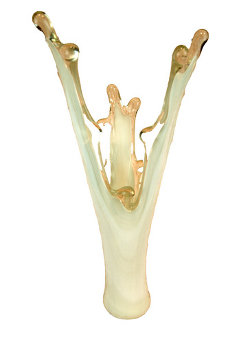 Moderne vase wase glas - glas, koralle
