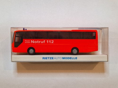 Rietze feuerwehr bus ral 3024 - bus,