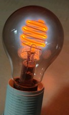 Osram Glimmlampe, selten, rare Neon Glühbirne (Neuwertig!)