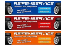 Banner oder Aufkleber -