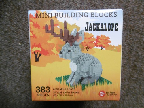 Jackalope mini blöcke ziegel - jackalope,
