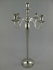 Kerzenleuchter Kerzenständer Silber Jugendstil Antik Kandelaber 5 flammig H.75cm