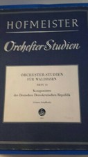 Hofmeister FH 8454 Orchester Studien f. WALDHORN, Heft 10 - Komponisten der DDR
