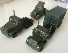1:87 Militär Bundeswehr US Armee Konvolut Sattelzug Container GMC MAC DOC