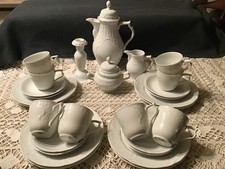 Rosenthal Classic Rose Sanssouci weiß Kaffeeservice 28 tlg. TOP-Zustand