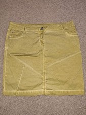 Schöner Damen Rock Senfgelb