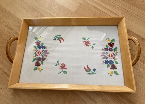 Altes vintage servier tablett - altes,