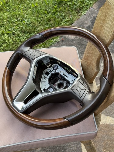 Holzlenkrad mercedes w218 w212 - mercedes,