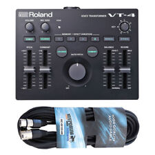 Roland VT-4 Voice Transformer Vocal Effektgerät + keepdrum XLR Kabel