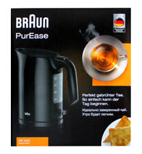 Braun WK 3000 BK Wasserkocher schwarz, 2200 Watt, 1 Liter NEU und OVP
