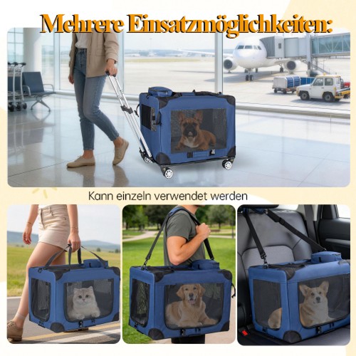 Hundetransportbox faltbar mit
