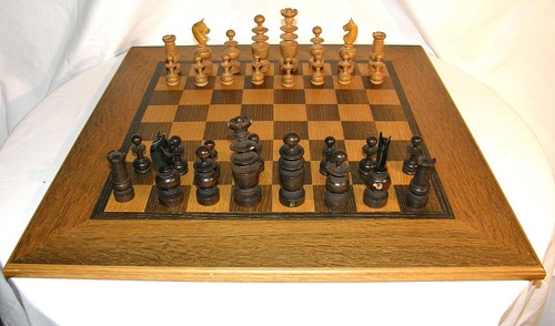 Handgefertigtes schachspiel - handgefertigtes,