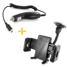 KFZ HALTERUNG + LADEKABEL passt für Mio Moov 370 M 405 SPIRIT 475 Navgear GT-43 