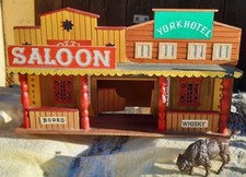 DDR Spielzeug Western Stadt