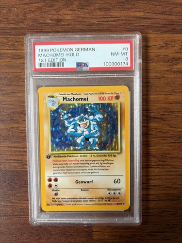 Pokémon karte machomei holo - machomei,