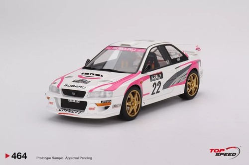 Top speed subaru impreza - 1/18,