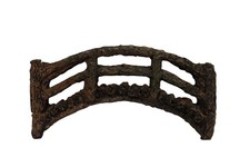 Minigarten Brücke Holzoptik