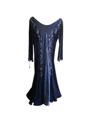 Turnierkleid standard schwarz