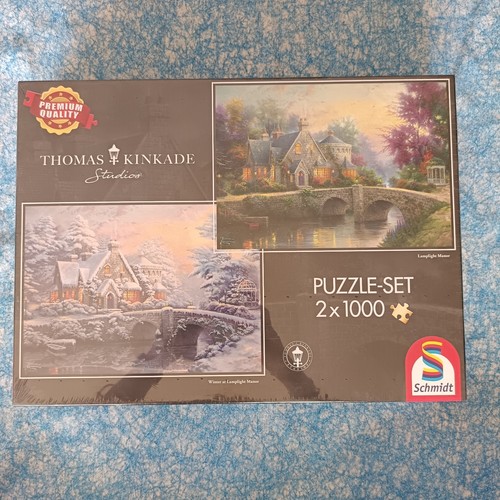 Puzzle thomas kinkade winter - kinkade,