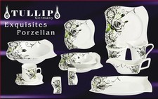 Geschirr 43 tlg Tafelservice