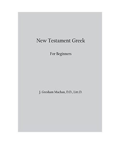 New testament greek for - greek,
