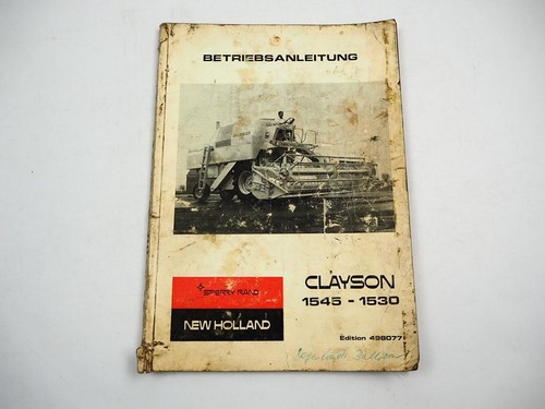 New holland clayson - holland,